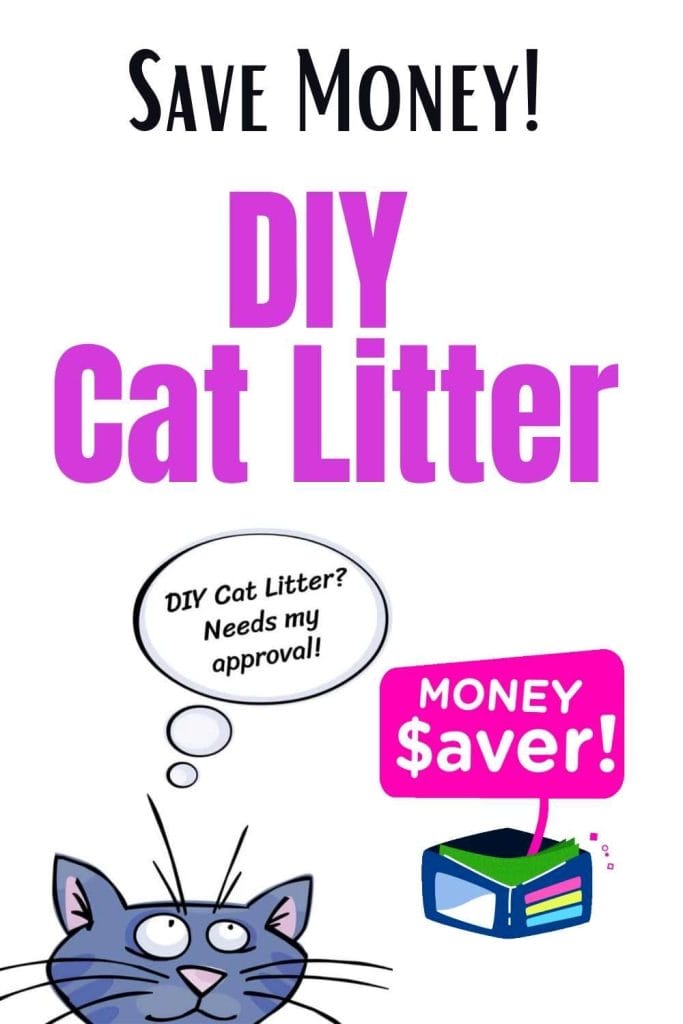 Save Money DIY Cat Litter
