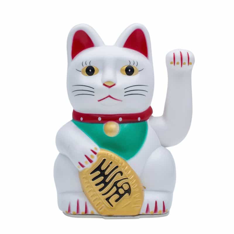 Maneki-neko white