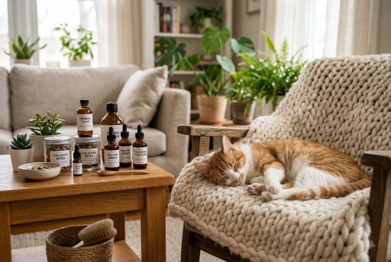 Picking the right calming supplement for your cat