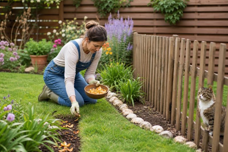 natural cat deterrents for the yard