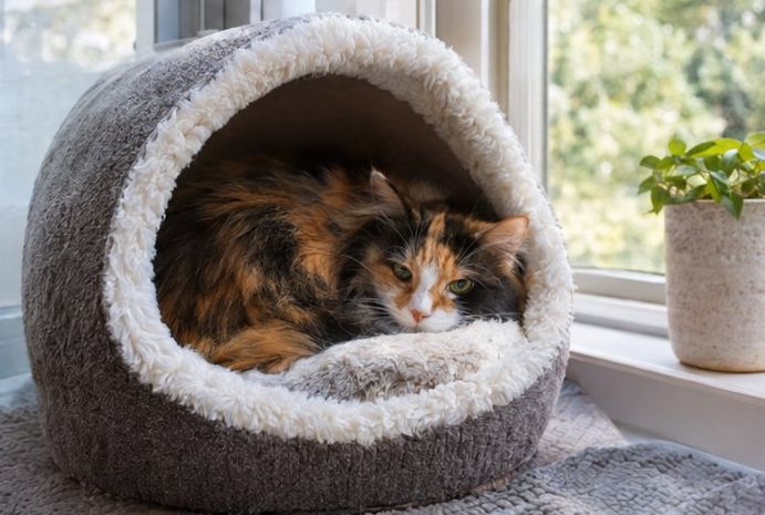 cat in cat cave